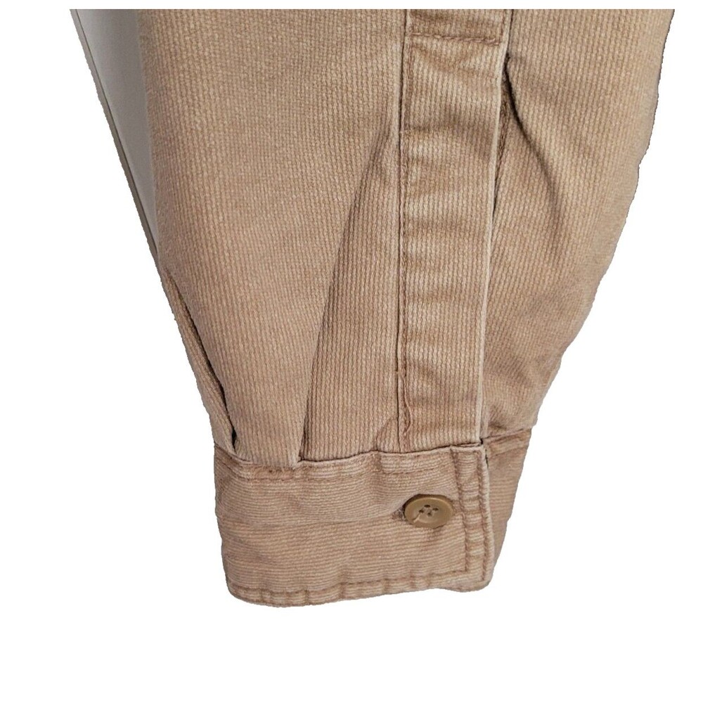 Vintage Junction West Shacket XL Brown Corduroy Flannel Lined Farm Core - Picture 7 of 9